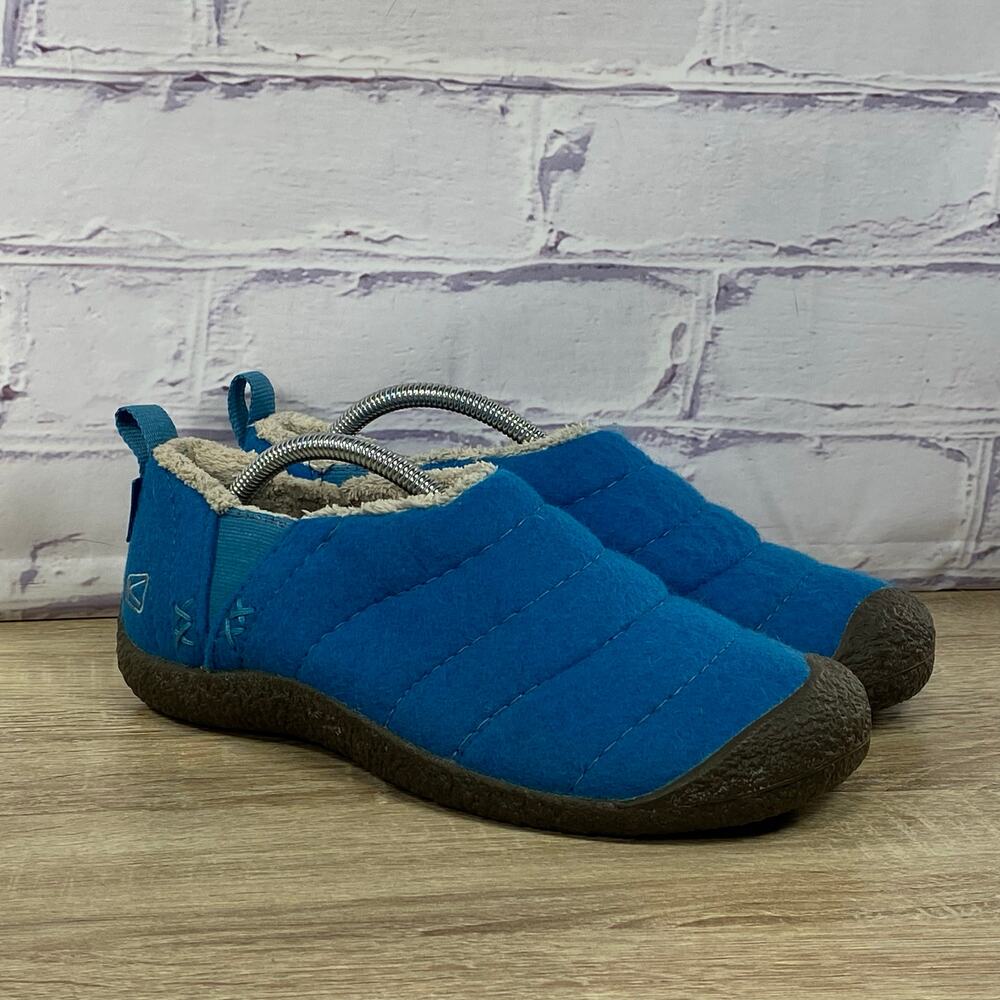 Keen Howser II Blue Slip On Shoes Women's Size 7.5 Lined Comfort Slippers